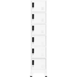 vidaXL Armoire à casiers 38x40x180 cm Acier