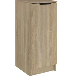Produits Ménagers-vidaXL Armoire à chaussures Chêne Sonoma 30x35x70 cm Bois d'ingénierie Ch&ecirc;ne sonoma