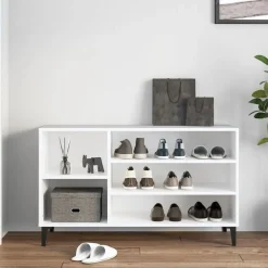 vidaXL Armoire à chaussures 102x36x60 cm Bois d'ingénierie