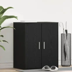 Produits Ménagers-vidaXL Armoire à chaussures Blanc 60x35x70 cm Bois d’ingénierie