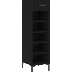 vidaXL Armoire à chaussures 30x35x105 cm bois d'ingénierie