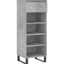 vidaXL Armoire à chaussures 40x36x105 cm Bois d'ingénierie