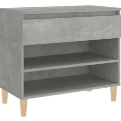 vidaXL Armoire à chaussures 70x36x60 cm Bois d'ingénierie