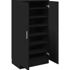 vidaXL Armoire à chaussures 55x35x108 cm Bois d'ingénierie