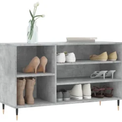 vidaXL Armoire à chaussures 102x36x60 cm Bois d'ingénierie