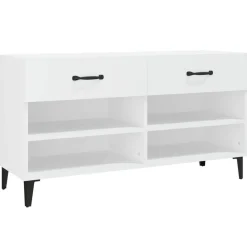 vidaXL Armoire à chaussures 102x35x55 cm Bois d'ingénierie