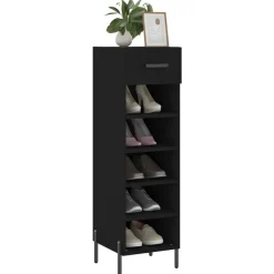 vidaXL Armoire à chaussures 30x35x105 cm bois d'ingénierie