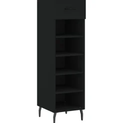 vidaXL Armoire à chaussures 30x35x105 cm bois d'ingénierie