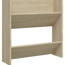 vidaXL Armoire à chaussures murale Chêne Sonoma 60x18x60 cm Aggloméré