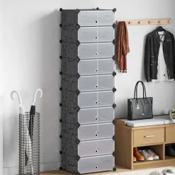 vidaXL Armoire à chaussures avec 10 compartiments