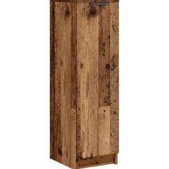 Produits Ménagers-vidaXL Armoire à chaussures 29,5x35x100,5cm bois ingénierie Vieux bois
