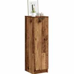 Produits Ménagers-vidaXL Armoire à chaussures 29,5x35x100,5cm bois ingénierie Vieux bois