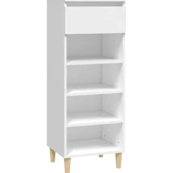 vidaXL Armoire à chaussures 40x36x105 cm Bois d'ingénierie