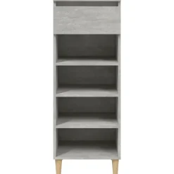 vidaXL Armoire à chaussures 40x36x105 cm Bois d'ingénierie