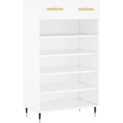 vidaXL Armoire à chaussures 60x35x105 cm bois d'ingénierie