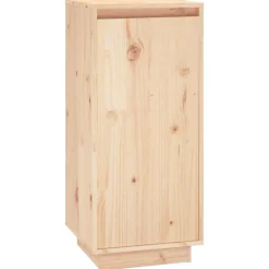 vidaXL Armoire à chaussures 35x35x80 cm Bois de pin massif