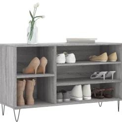 vidaXL Armoire à chaussures 102x36x60 cm Bois d'ingénierie