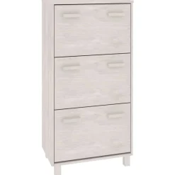 vidaXL Armoire à chaussures HAMAR 59,5x35x117 cm Bois de pin