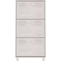 vidaXL Armoire à chaussures HAMAR 59,5x35x117 cm Bois de pin