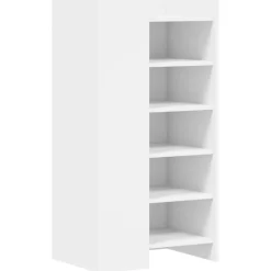 vidaXL Armoire à chaussures 52x37,5x100 cm bois d'ingénierie