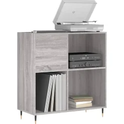 vidaXL Armoire à disques 84,5x38x89 cm bois d'ingénierie