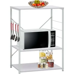 Arts De La Table & Arts Culinaires-vidaXL Armoire à four à micro-ondes 60x39,6x79,5 cm Blanc