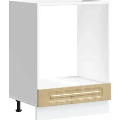 Armoires & Meubles De Rangement-vidaXL Armoire à four Kalmar chêne sonoma bois d'ingénierie Ch&ecirc;ne sonoma