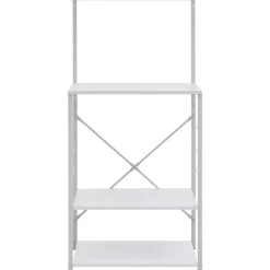 Arts De La Table & Arts Culinaires-vidaXL Armoire à micro-ondes 60x39,6x123 cm Bois d'ingénierie Blanc