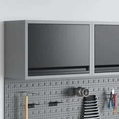vidaXL Armoire à outils avec stockage et gris 50 x 25 x 35 cm