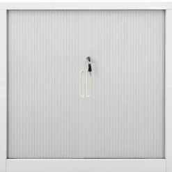Armoires & Meubles De Rangement-vidaXL Armoire à portes coulissantes 90x40x90 cm Acier Gris