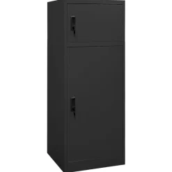 Loisirs De Plein Air-vidaXL Armoire à selles 53x53x140 cm Acier Anthracite