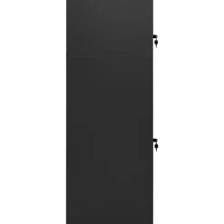Loisirs De Plein Air-vidaXL Armoire à selles 53x53x140 cm Acier Anthracite