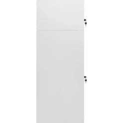 vidaXL Armoire à selles 53x53x140 cm Acier