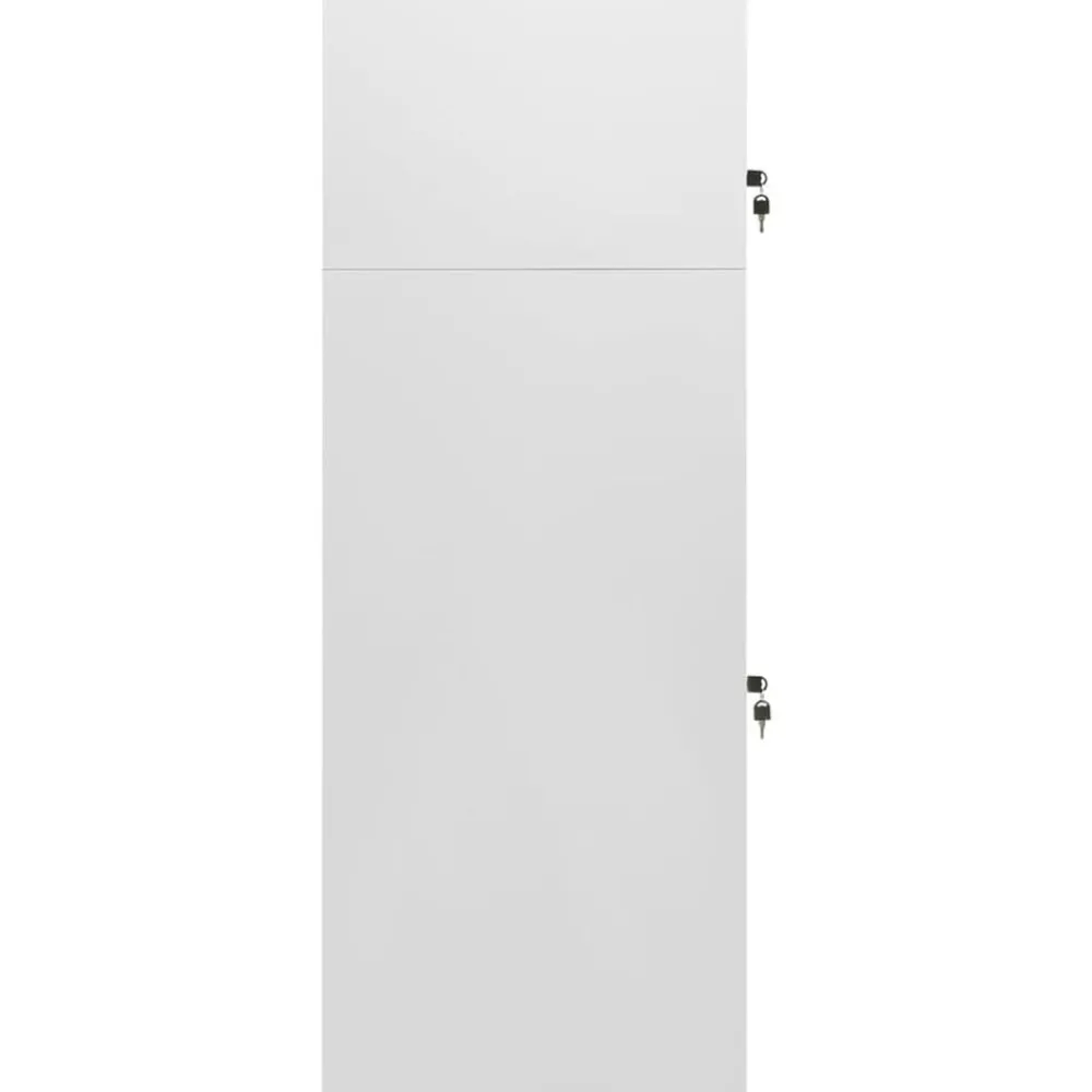vidaXL Armoire à selles 53x53x140 cm Acier