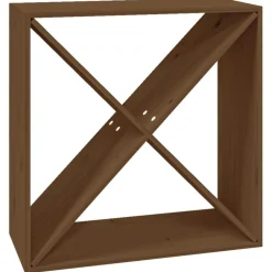 Armoires & Meubles De Rangement-vidaXL Armoire à vin 62x25x62 cm Bois de pin massif marron miel