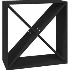 vidaXL Armoire à vin 62x25x62 cm Bois de pin massif