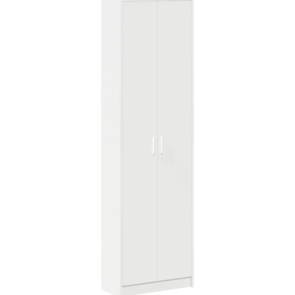 vidaXL Armoire avec étagère 55 x 25 x 189 cm Bois d'ingénierie