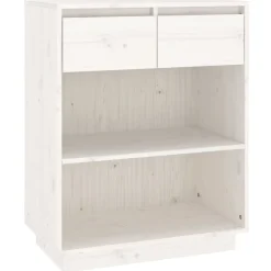 vidaXL Armoire console 60x34x75 cm Bois de pin solide