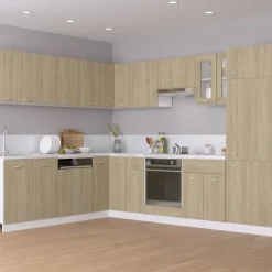 vidaXL Armoire d'angle basse 