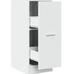Armoires & Meubles De Rangement-vidaXL Armoire d'apothicaire he 30 x 41 x 77,5 cm Bois d'ingénierie Blanc