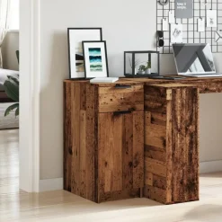 Armoires & Meubles De Rangement-vidaXL Armoire de bureau 33x50x75 cm bois d'ingénierie Vieux bois