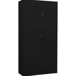 vidaXL Armoire de bureau 90x40x180 cm Acier