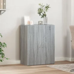vidaXL Armoire de classement bois d'ingénierie