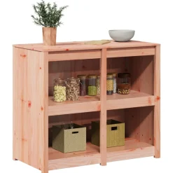 Armoires & Meubles De Rangement-vidaXL Armoire de cuisine MEPPEL Chêne brun 106 x 55 x 92 cm Bois de Douglas