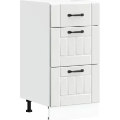 vidaXL Armoire de cuisine Lucca bois d'ingénierie