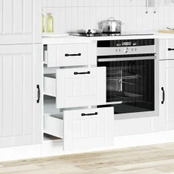 vidaXL Armoire de cuisine Lucca bois d'ingénierie