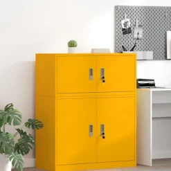 vidaXL Armoire de rangement 90 x 40 x 40 cm Acier