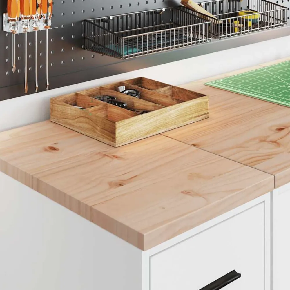 Stockage Industriel-vidaXL Armoire de rangement de garage 30x51x85 cm bois de pin Blanc