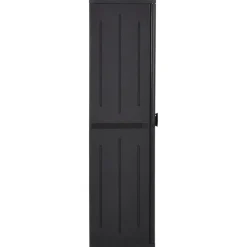 Armoires & Meubles De Rangement-vidaXL Armoire de rangement de jardin 65x45x172 cm PP Rotin Noir