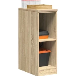 Stockage Industriel-vidaXL Armoire de rangement de garage chêne sonoma 30x51x85cm bois pin Ch&ecirc;ne sonoma